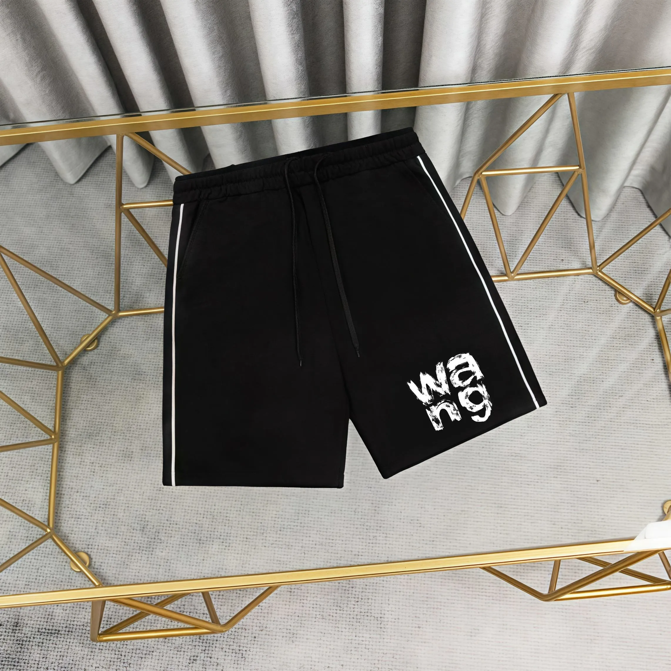105 Alexandr Wang 1:1 1×1 Same Style logo OXS ：Black，White Size：XS-L